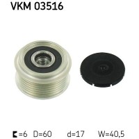 VKM 03516 SKF Механізм вільного ходу генератора