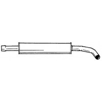 60460 SIGAM Середній глушник вихлопних газів