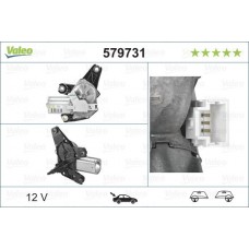 579731 VALEO Двигун склоочисника