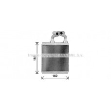 OL6718 AVA QUALITY COOLING Теплообмінник обігрів салону