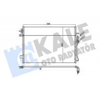 345685 KALE OTO RADYATÖR Конденсатор кондиціонера