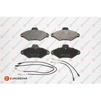 1617251980 EUROREPAR Комплект гальмівних колодок дисковий гальм