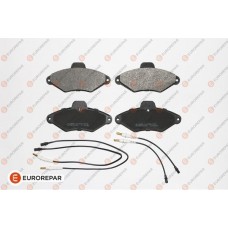 1617251980 EUROREPAR Комплект гальмівних колодок дисковий гальм
