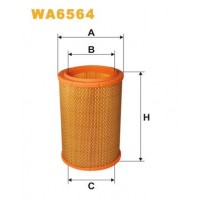 WA6564 WIX FILTERS Повітряний фільтр