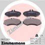 23022.205.1 ZIMMERMANN Комплект гальмівних колодок дисковий гальм