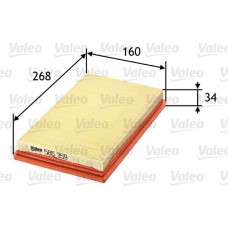 585359 VALEO Повітряний фільтр