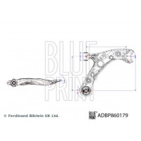 ADBP860179 BLUE PRINT Ричаг незалежної підвіски колеса, подвеска колеса