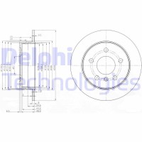 BG3910C DELPHI Гальмівний диск
