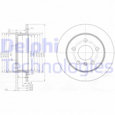 BG3910C DELPHI Гальмівний диск