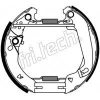 16552 fri.tech. Комплект гальмівних колодок