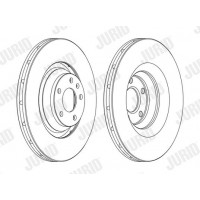 562506JC-1 JURID Гальмівний диск