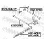 0529004KIT FEBEST Болт регулювання розвалу коліс