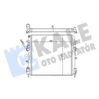 355595 KALE OTO RADYATÖR Радіатор охолодження двигуна