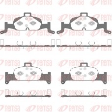 1691.10 REMSA Комплект гальмівних колодок дисковий гальм