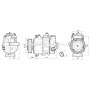 VNAK447 AVA QUALITY COOLING Компресор кондиціонера