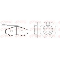 8959.00 REMSA Комплект гальм дисковий гальмівний механізм