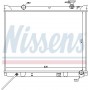 66766 NISSENS Радіатор охолодження двигуна