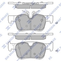 SP1938 Hi-Q Комплект гальмівних колодок дисковий гальм