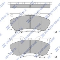 SP1484 Hi-Q КомплеК т гальмівних колодок, дискове гальмо
