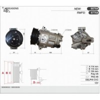 98764 AHE Компресор кондиціонера