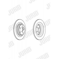 562955JC JURID Гальмівний диск