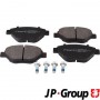 4363600710 JP GROUP Комплект гальмівних колодок дисковий гальм