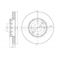 800-1355C CIFAM Гальмівний диск