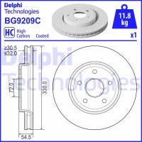 BG9209C DELPHI Гальмівний диск