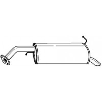 24628 SIGAM Глушник вихлопних газів кінцевий