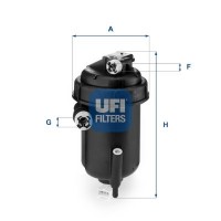 55.143.00 UFI Паливний фільтр
