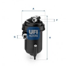 55.143.00 UFI Паливний фільтр