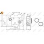 31180 NRF масляний радіатор двигунне олива
