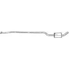 25466 SIGAM Середній глушник вихлопних газів