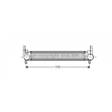 STA4039 AVA QUALITY COOLING Интеркулер