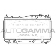 103435 AUTOGAMMA Радіатор охолодження двигуна