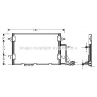 AI5137 AVA QUALITY COOLING Конденсатор кондиціонера