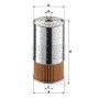 PF 1050/1 n MANN-FILTER Масляний фільтр