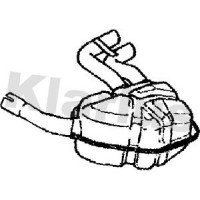 220915 KLARIUS Глушник вихлопних газів кінцевий