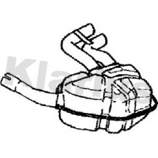 220915 KLARIUS Глушник вихлопних газів кінцевий