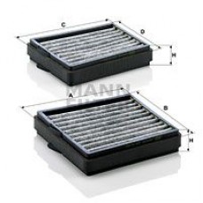 CUK 20 000-2 MANN-FILTER Фільтр повітря у внутрішньому просторі