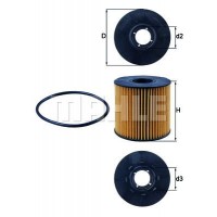 OX 210D MAHLE Масляний фільтр