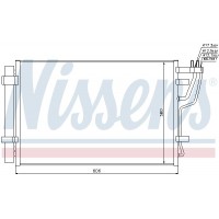 94981 NISSENS Конденсатор кондиціонера