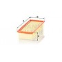 C 35 140 MANN-FILTER Повітряний фільтр