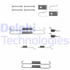 LY1307 DELPHI Комплектуючі гальмівна колодка