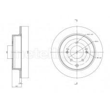 800-1820C CIFAM Гальмівний диск