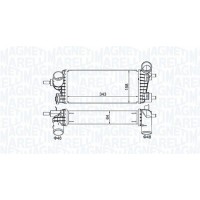 351319205550 MAGNETI MARELLI Интеркулер