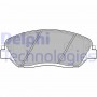 LP2048 DELPHI Комплект гальмівних колодок дисковий гальм