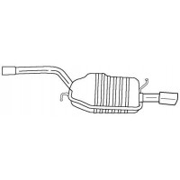 61628 SIGAM Глушник вихлопних газів кінцевий