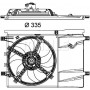CFF 182 000P MAHLE Вентилятор охолодження двигуна
