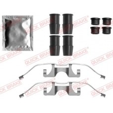 109-1849 QUICK BRAKE Комплектуючі колодки дискового гальма 109-1849 QUICK BRAKE Комплектуючі колодки дискового гальма